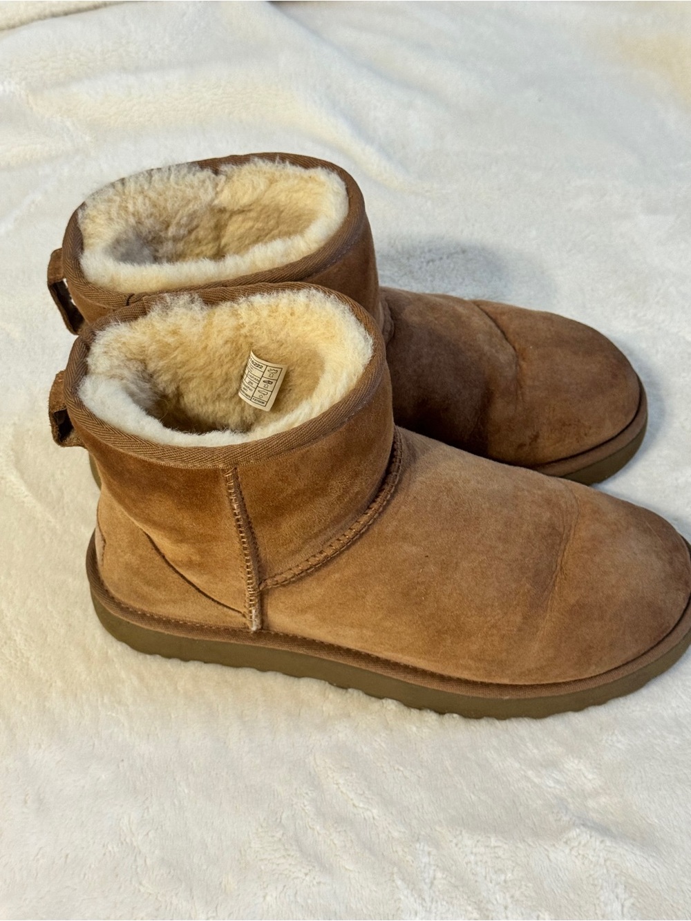 CLASSIC CHESTNUT UGGS / SIZE 9